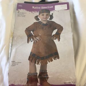 New Native American Indian costume